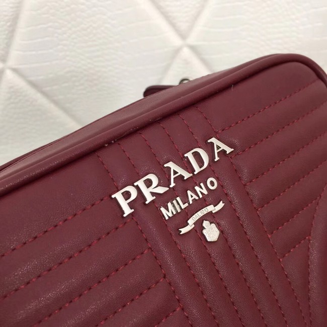 Prada Calf leather bag 183 fuchsia