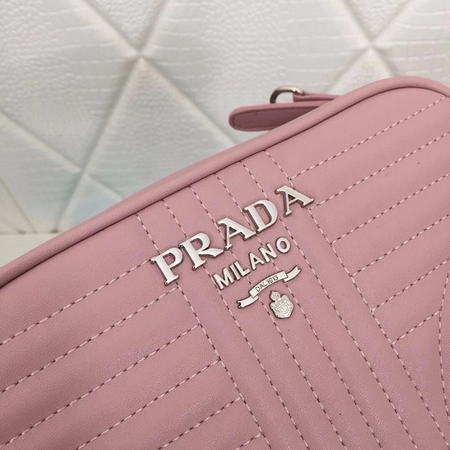 Prada Calf leather bag 183 pink