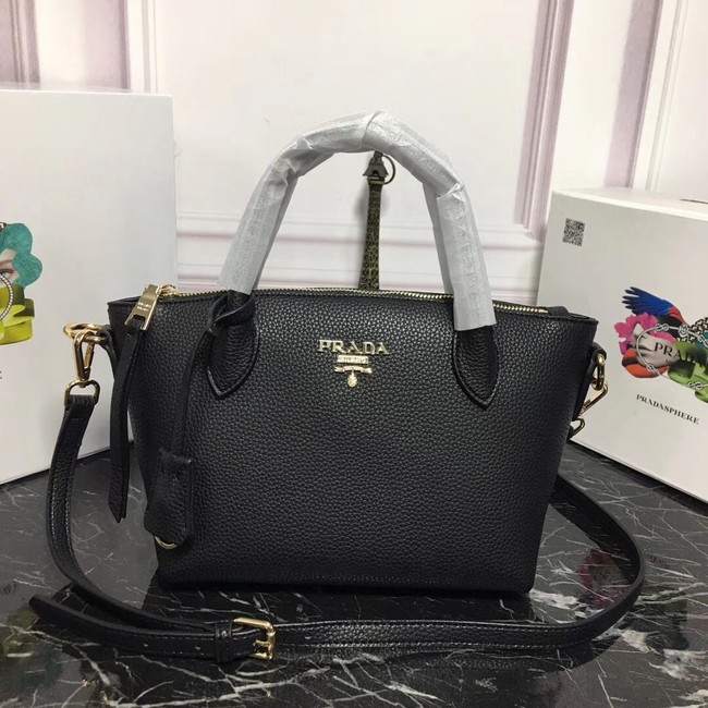 Prada Calf leather bag 1BA111 black