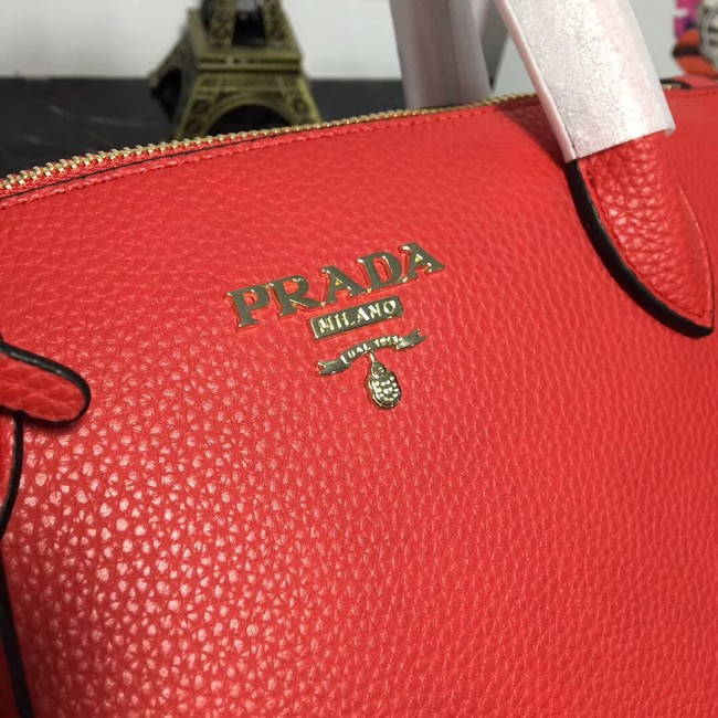 Prada Calf leather bag 1BA111 red