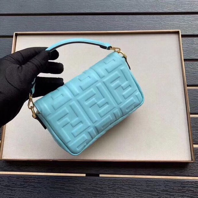 FENDI BAGUETTE Mini Shoulder Bag 8BS017 light blue