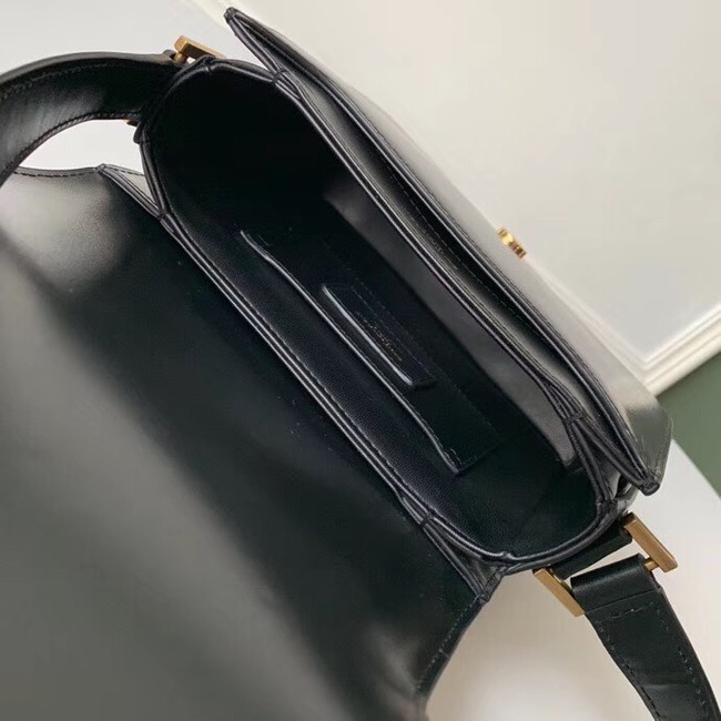 SAINT LAURENT leather shoulder bag 36966 black