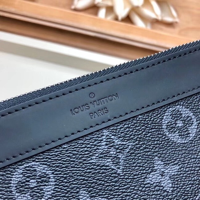 Louis Vuitton Monogram Eclipse DISCOVERY POCHETTE M44323