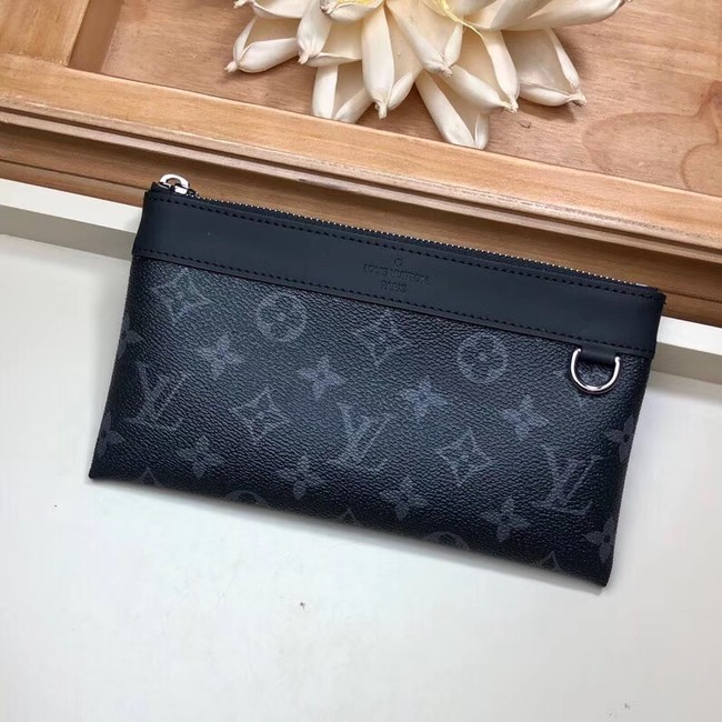 Louis Vuitton Monogram Eclipse DISCOVERY POCHETTE M44323