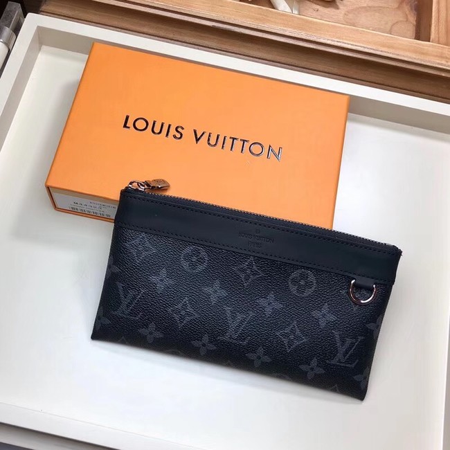 Louis Vuitton Monogram Eclipse DISCOVERY POCHETTE M44323