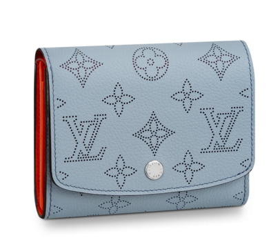 Louis Vuitton Original IRIS COMPACT M62540 blue