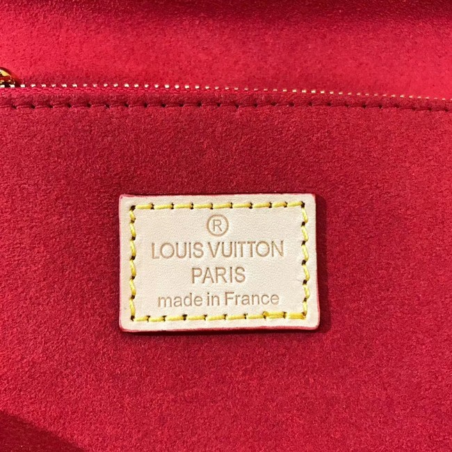Louis Vuitton Original NICE JEWELRY CASE M43449 red