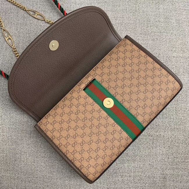Gucci GG Marmont small shoulder bag 570145 brown