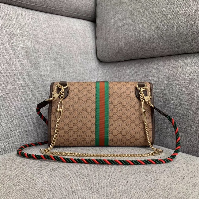 Gucci GG Marmont small shoulder bag 570145 brown