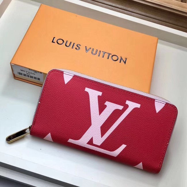 Louis Vuitton Original ZIPPY WALLET M67550 Rouge