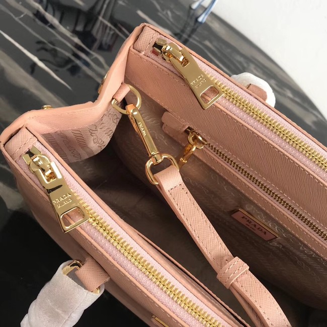 Prada Saffiano original Leather Tote Bag 1BA1801 Light Pink