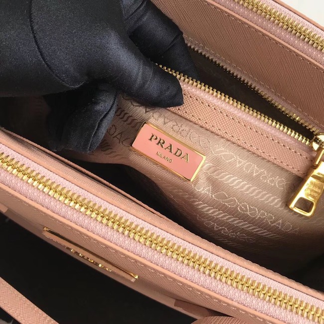 Prada Saffiano original Leather Tote Bag 1BA1801 Light Pink