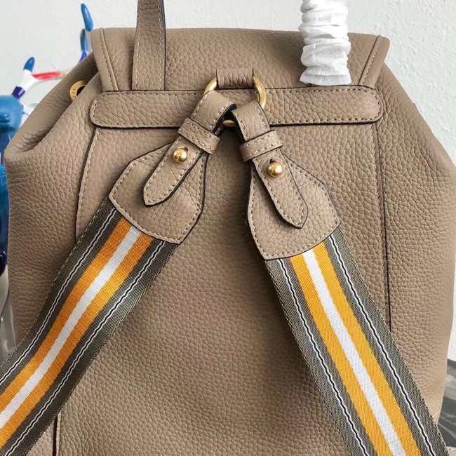 Prada original Leather backpack 1BZ035 apricot