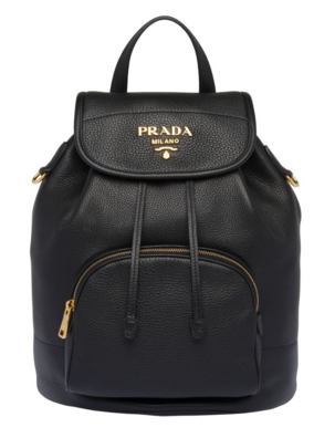 Prada original Leather backpack 1BZ035 black