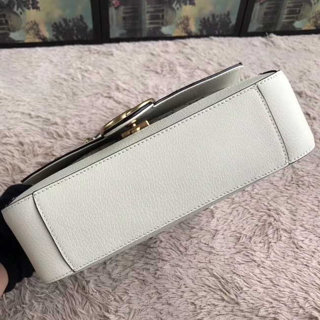 Gucci Ophidia GG Supreme small shoulder bag 443497 white