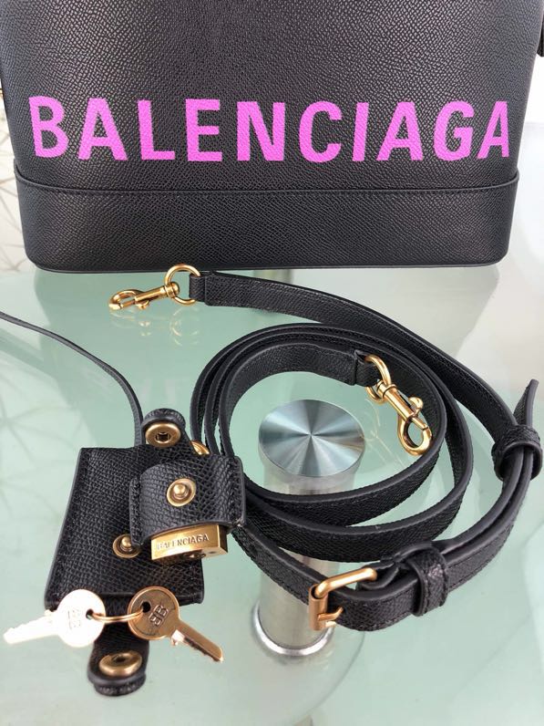 Balenciaga Shell Bag B8923 Black