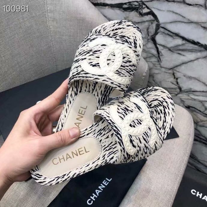 Chanel lady leather fashion Slipper CH2506XXC-1