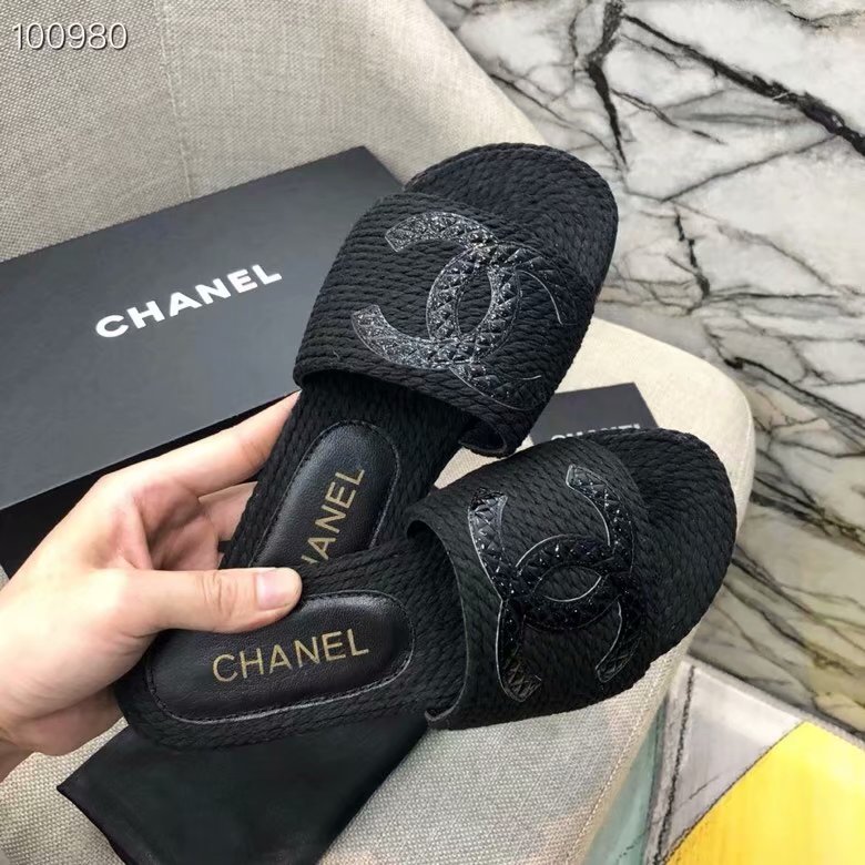 Chanel lady leather fashion Slipper CH2506XXC-2