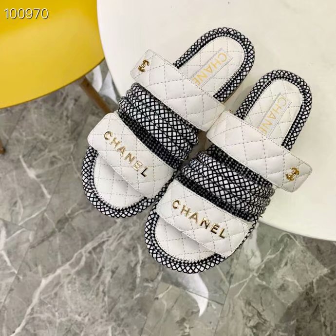 Chanel lady leather fashion Slipper CH2508XXC-2