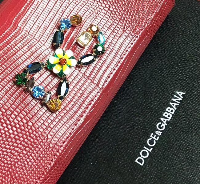 Dolce & Gabbana Calfskin Tote Bags 1126 red