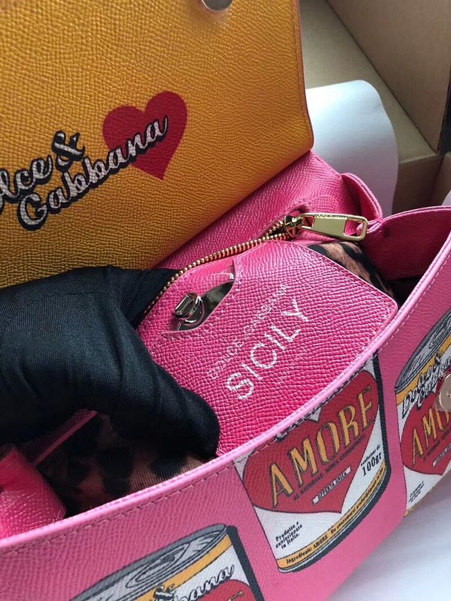 Dolce & Gabbana SICILY Bag Calfskin Leather 4136-11