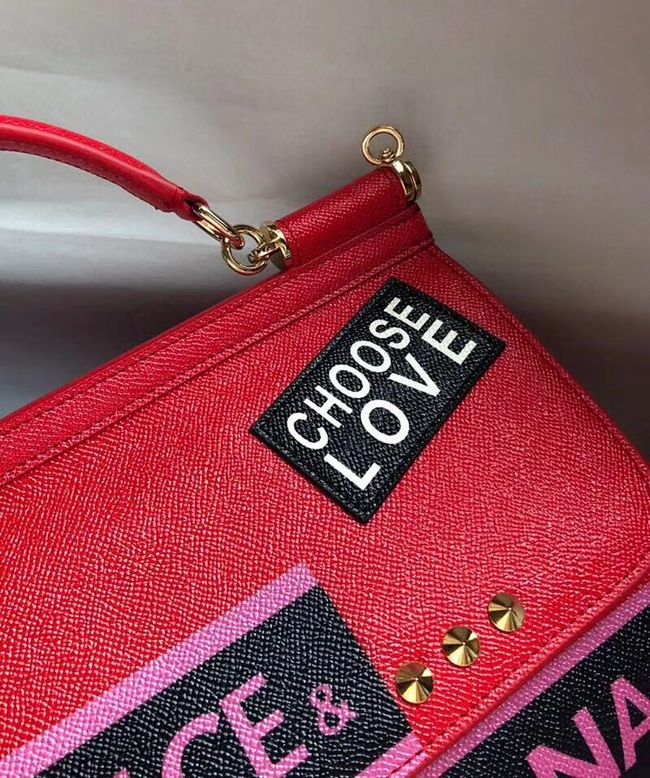 Dolce & Gabbana SICILY Bag Calfskin Leather 4136-17