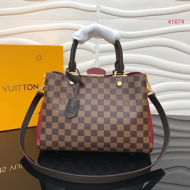 Louis Vuitton Original Damier Ebene Canvas M41674 Bordeaux