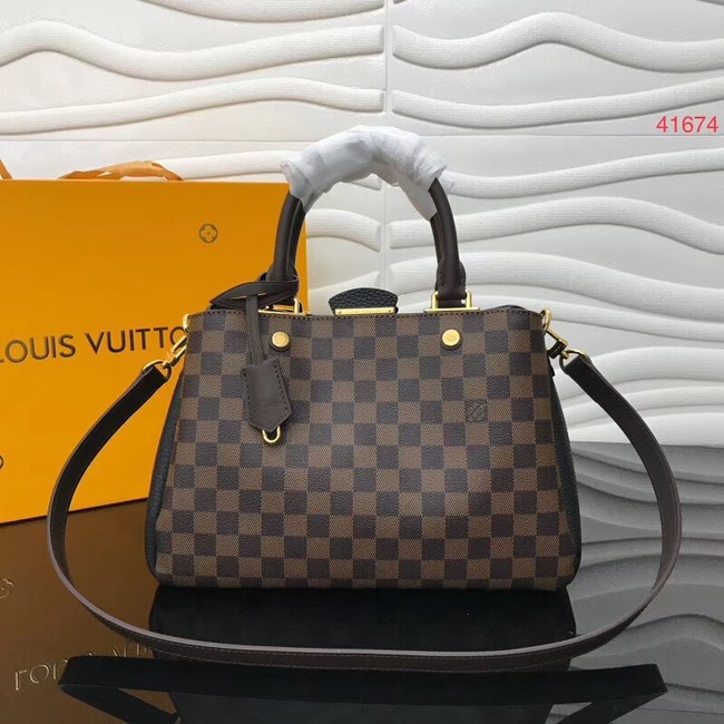 Louis Vuitton Original Damier Ebene Canvas M41674 black