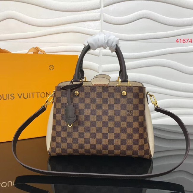 Louis Vuitton Original Damier Ebene Canvas M41674 cream