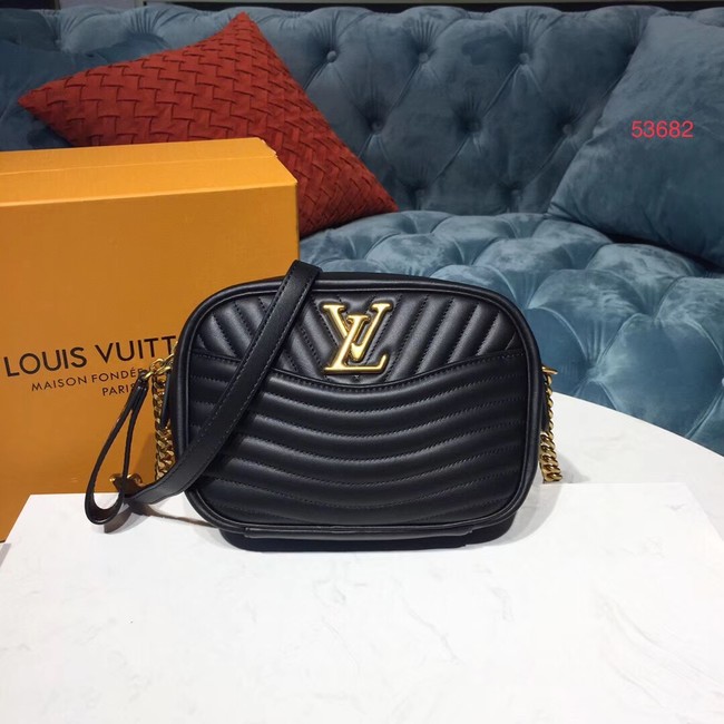 Louis vuitton original NEW WAVE Camera bag M53682 black