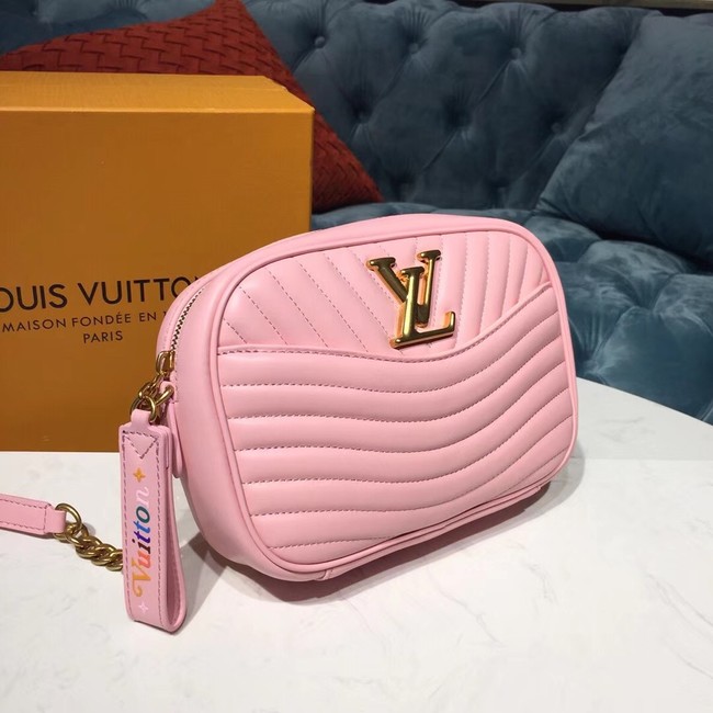 Louis vuitton original NEW WAVE Camera bag M53682 pink