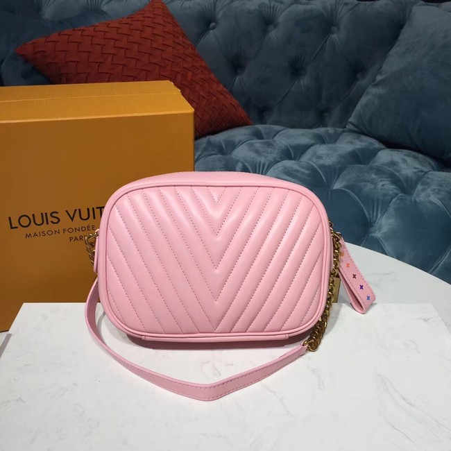 Louis vuitton original NEW WAVE Camera bag M53682 pink