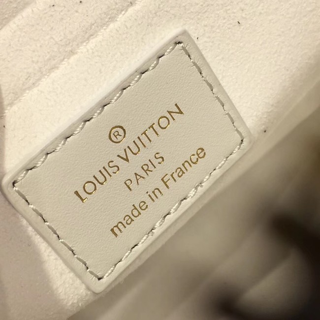 Louis Vuitton Original Leather NEW WAVE Camera Bag M53682 White