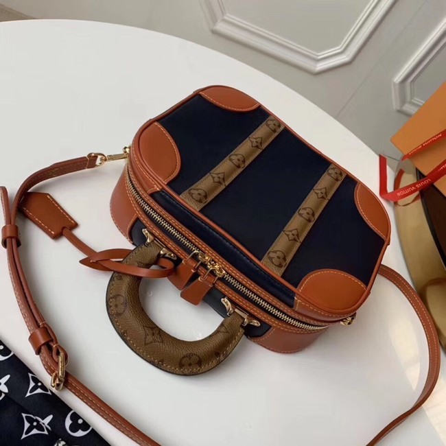 Louis Vuitton MINI LUGGAGE M53782 Navy Blue&Caramel