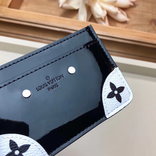 Louis vuitton card holder M67639 black