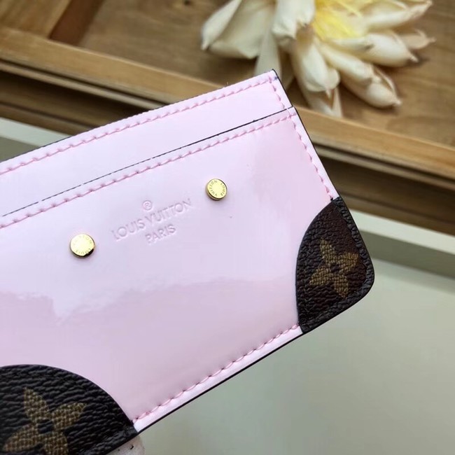 Louis vuitton card holder M67639 pink