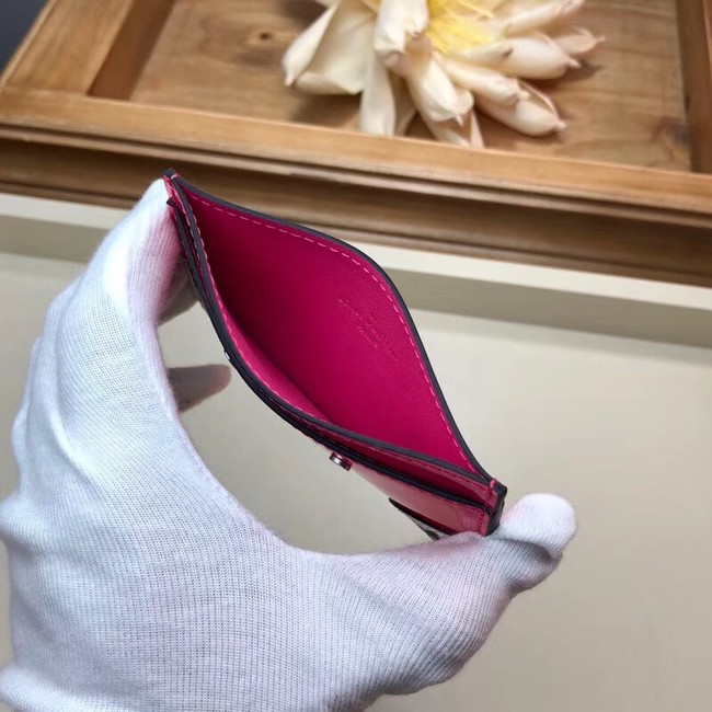 Louis vuitton card holder M67639 rose