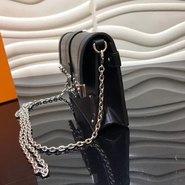 Louis Vuitton TRUNK Chain Wallet M67508 black