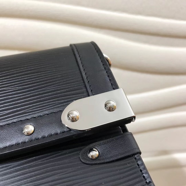 Louis Vuitton TRUNK Chain Wallet M67508 black