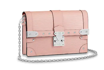 Louis Vuitton TRUNK Chain Wallet M67508 pink