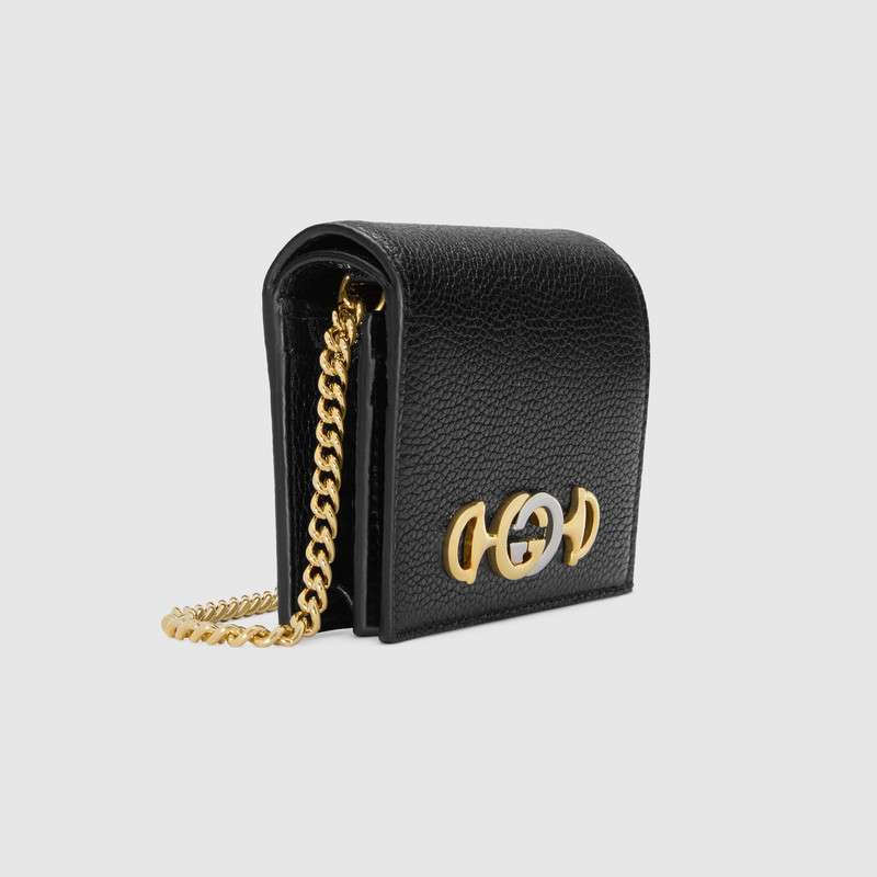 Gucci Zumi Card Holder 570660 Black