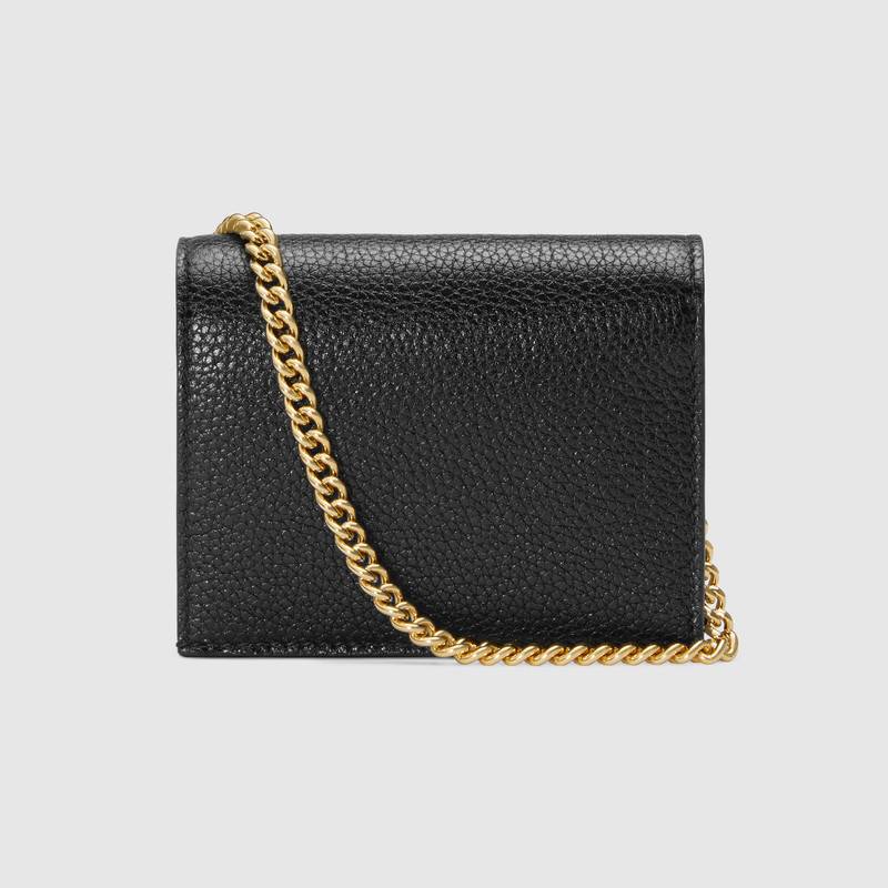 Gucci Zumi Card Holder 570660 Black