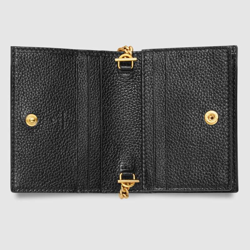 Gucci Zumi Card Holder 570660 Black