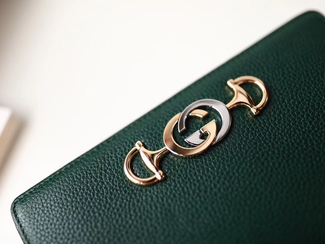 Gucci Zumi Wallet 570661 green