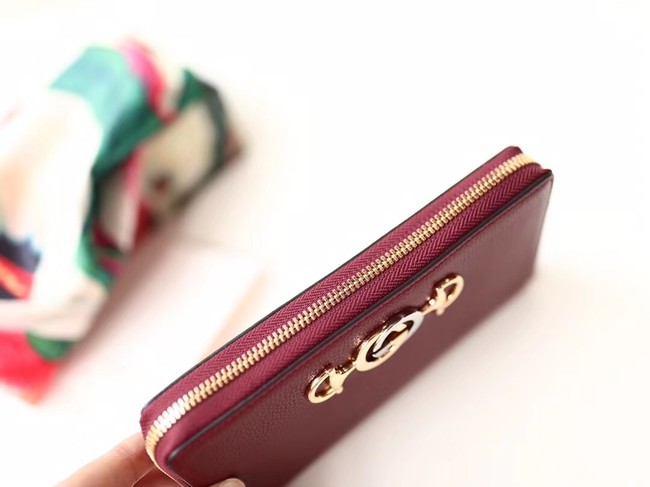 Gucci Zumi Wallet 570661 red