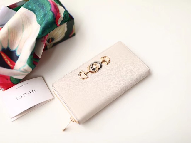 Gucci Zumi Wallet 570661 white