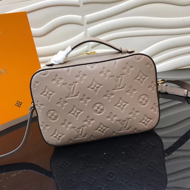 Louis vuitton original mongram empreinte SAINTONGE M44593 light gray