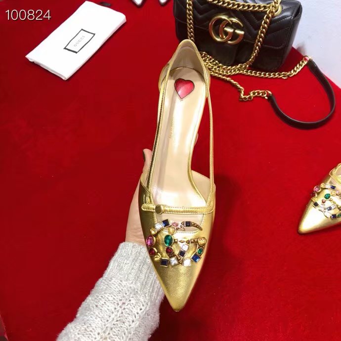 Gucci GG mid-heel pump GG1494BL-1