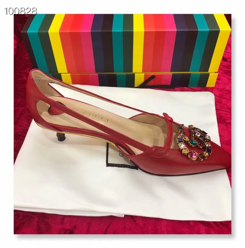 Gucci GG mid-heel pump GG1494BL-2