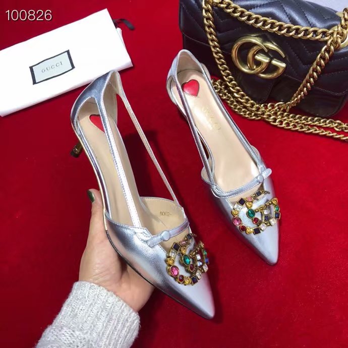 Gucci GG mid-heel pump GG1494BL-4